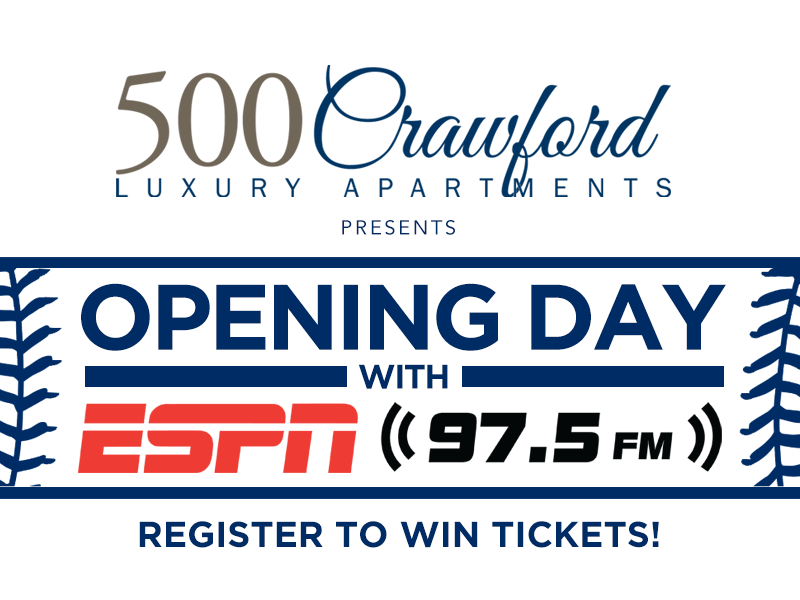Join ESPN 97.5 for Astros Opening Day at 500 Crawford post thumbnail image